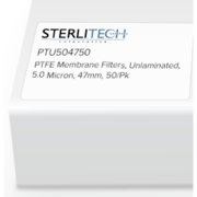 Sterlitech PTFE Unlaminated Membrane Filters, 5.0 micron, 47mm, PK50 PTU504750